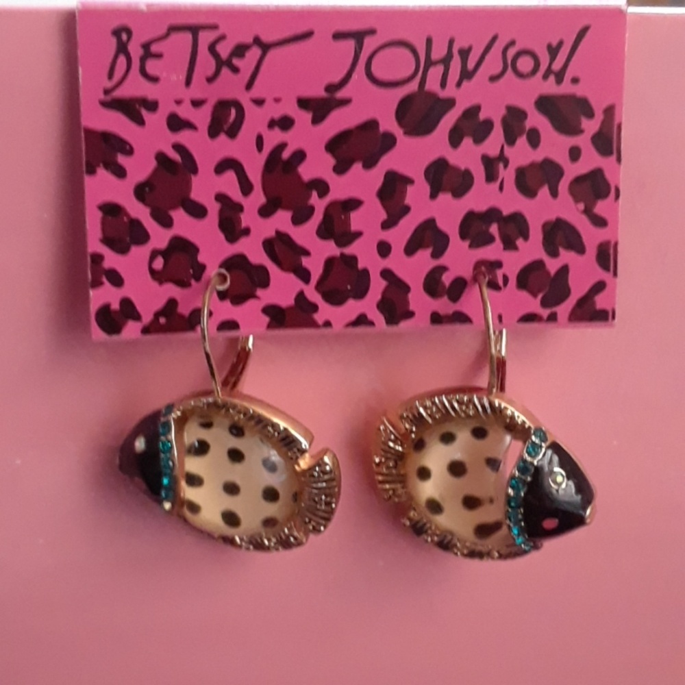 Betsey Johnson earrings
